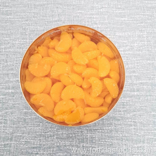 A10 Canned Orange Fruit in Orange Syrup